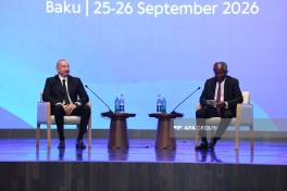 President Ilham Aliyev attended event held as part of 2nd Azerbaijan International Investment Forum - VIDEO  - UPDATED - 1 