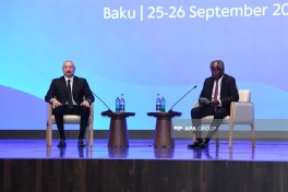 President Ilham Aliyev attended event held as part of 2nd Azerbaijan International Investment Forum - VIDEO  - UPDATED - 1 
