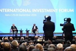 President Ilham Aliyev attended event held as part of 2nd Azerbaijan International Investment Forum - VIDEO  - UPDATED - 1 