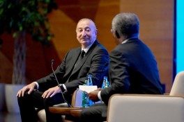 President Ilham Aliyev attended event held as part of 2nd Azerbaijan International Investment Forum - VIDEO  - UPDATED - 1 
