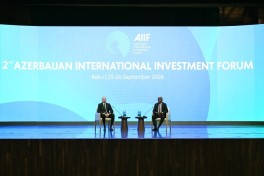 President Ilham Aliyev attended event held as part of 2nd Azerbaijan International Investment Forum - VIDEO  - UPDATED - 1 