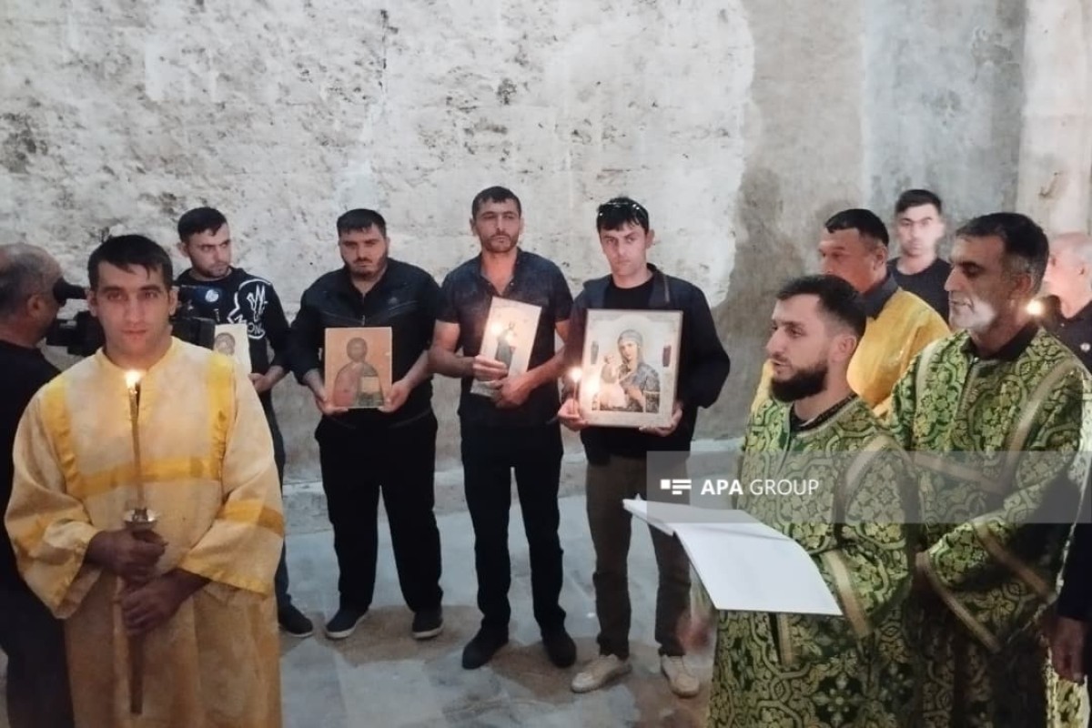 Representatives of Albanian-Udi religious community visit Khudavang Monastery Complex - PHOTO 