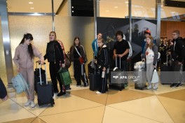 Another 30 children from Ukraine brought to Azerbaijan for rehabilitation services - PHOTO 