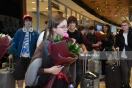 Another 30 children from Ukraine brought to Azerbaijan for rehabilitation services - PHOTO 