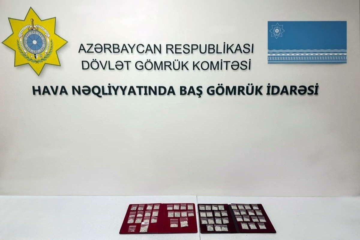 Diamonds worth over AZN 4 million found on Kazakh citizen