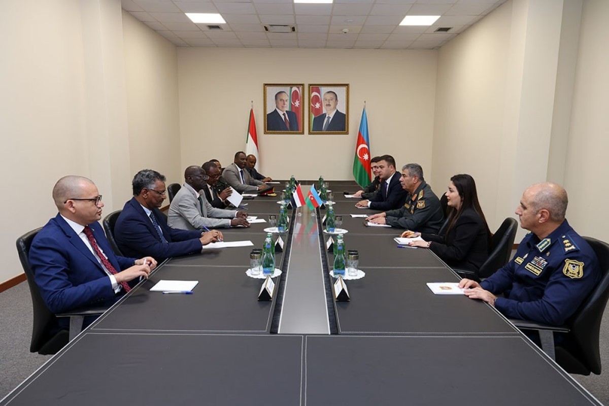 Military-technical cooperation issues between Azerbaijan and Sudan are discussed