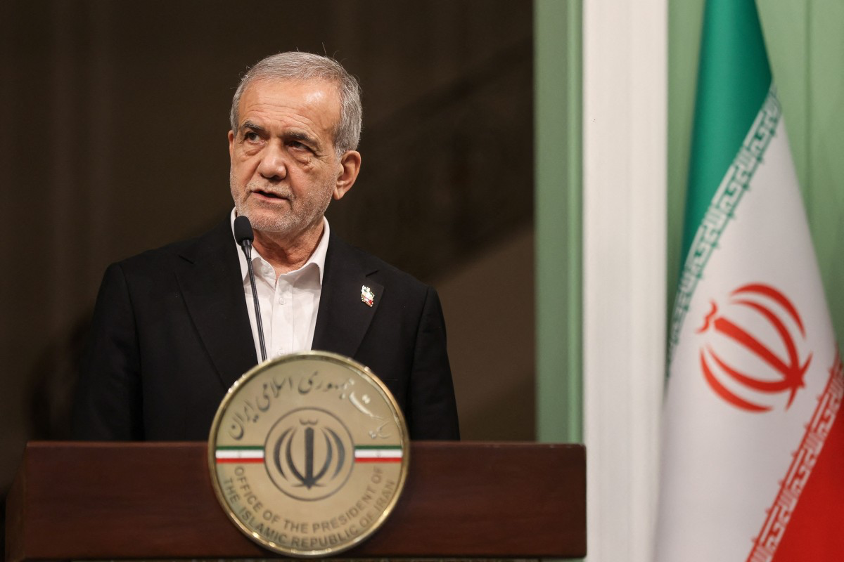 Iranian President Masoud Pezeshkian