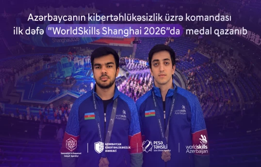 Azerbaijan’s cybersecurity team wins its first medal at WorldSkills Shanghai 2026