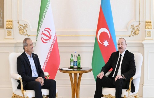 President Ilham Aliyev makes phone call to Masoud Pezeshkian