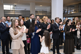 Leyla Aliyeva attends opening of Azerbaijani carpet exhibition at the Holy See-PHOTO 