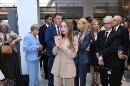 Leyla Aliyeva attends opening of Azerbaijani carpet exhibition at the Holy See-PHOTO 