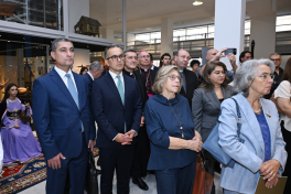Leyla Aliyeva attends opening of Azerbaijani carpet exhibition at the Holy See-PHOTO 