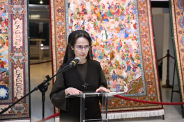 Leyla Aliyeva attends opening of Azerbaijani carpet exhibition at the Holy See-PHOTO 