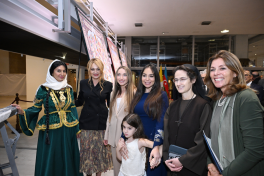 Leyla Aliyeva attends opening of Azerbaijani carpet exhibition at the Holy See-PHOTO 
