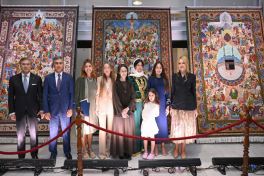 Leyla Aliyeva attends opening of Azerbaijani carpet exhibition at the Holy See-PHOTO 