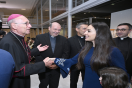 Leyla Aliyeva attends opening of Azerbaijani carpet exhibition at the Holy See-PHOTO 