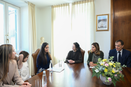 Leyla Aliyeva meets President of Governorate of Vatican City State