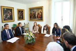 Leyla Aliyeva meets President of Governorate of Vatican City State