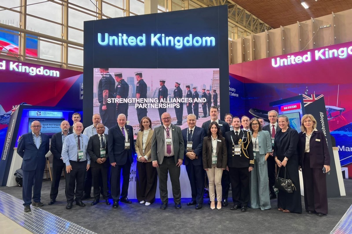 UK defense minister visits Azerbaijan for ADEX exhibition