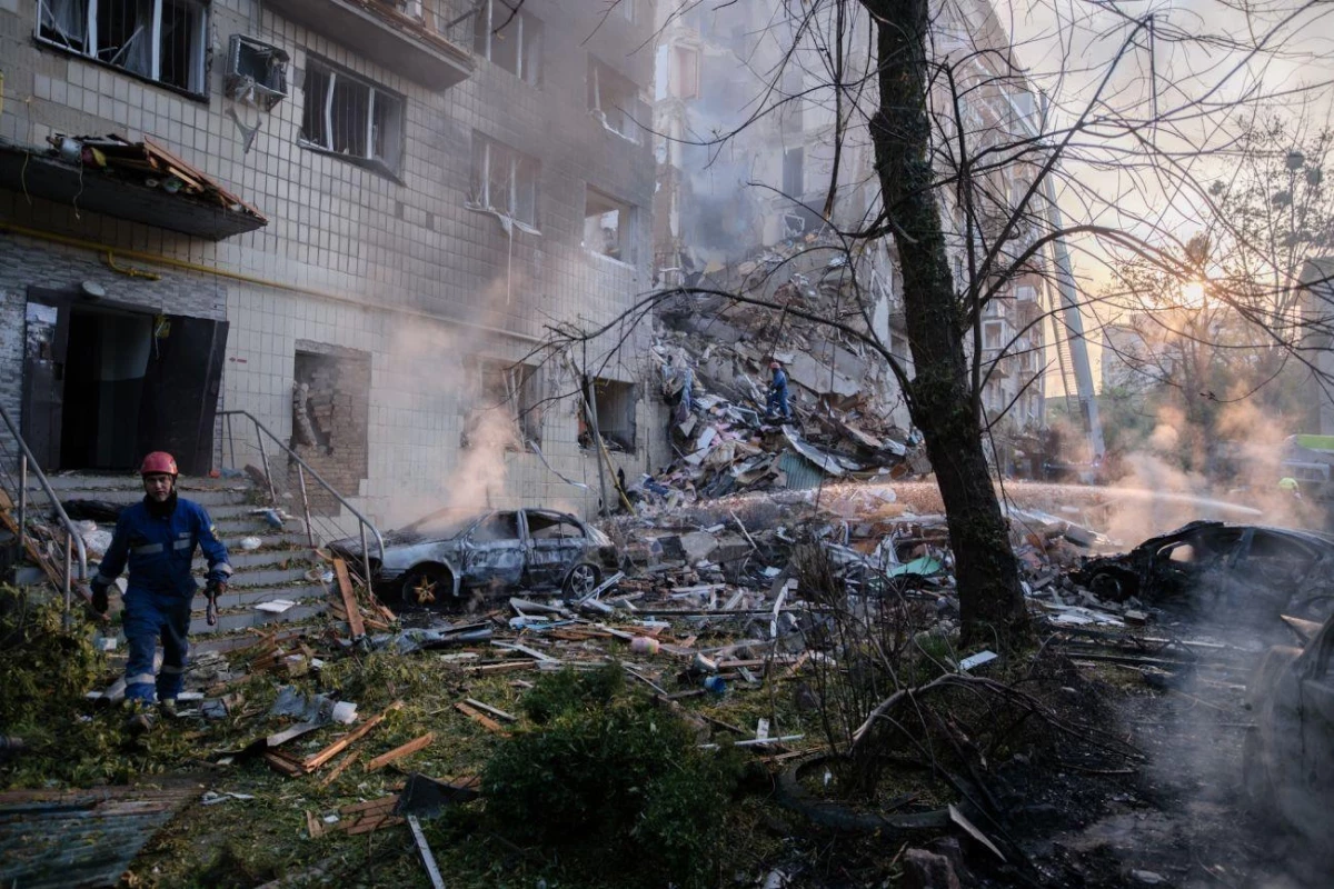 Russia strikes Ukraine with nearly 190 drones and ballistic missiles - Zelenskyy