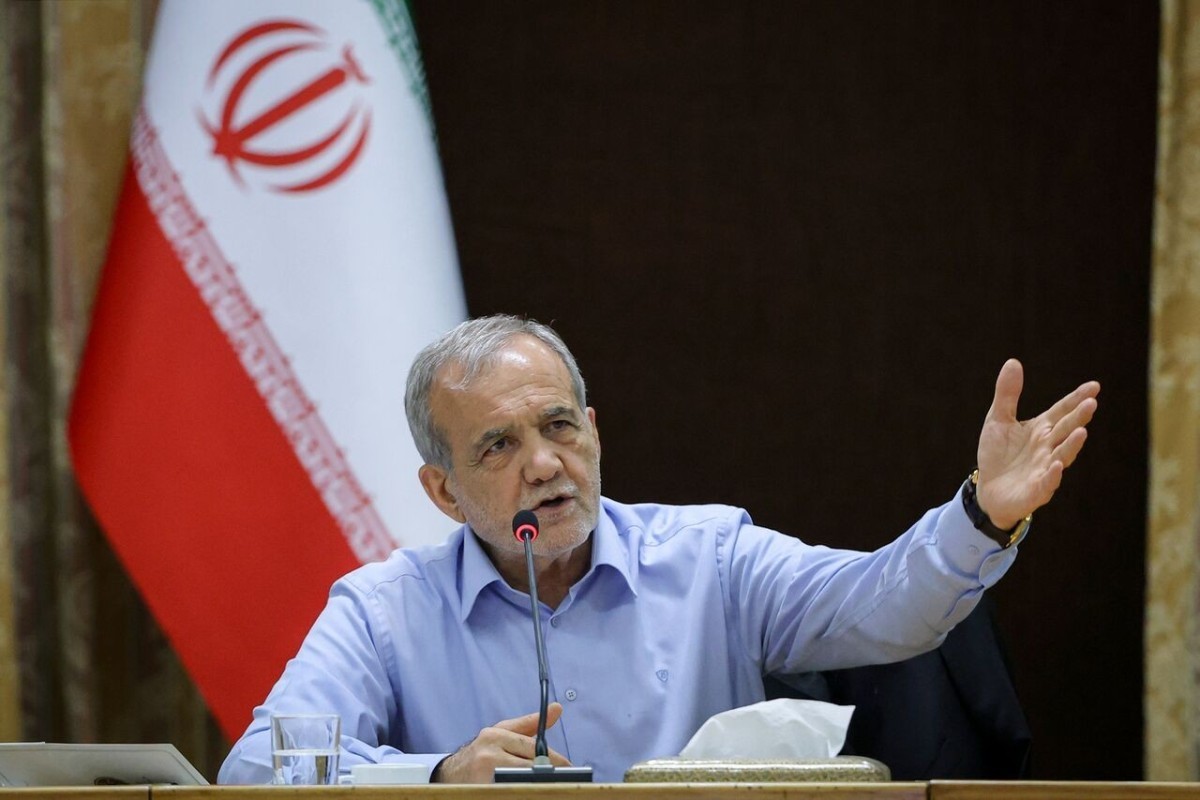 Iranian President Masoud Pezeshkian