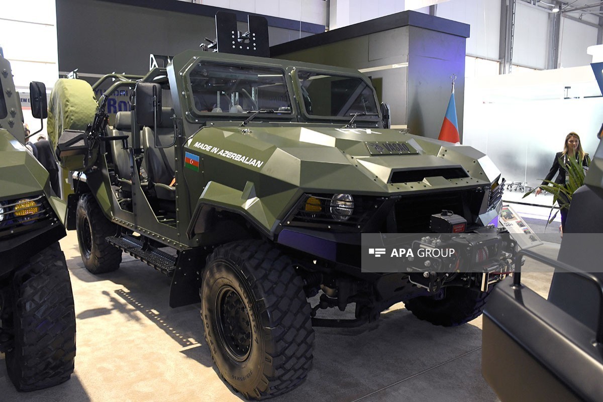 Azerbaijan’s “VASHAQ” armored operational vehicle showcased for first time - PHOTO 