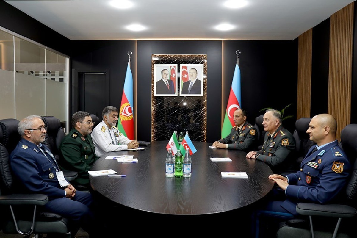 Karim Valiyev, Iranian general discuss military cooperation