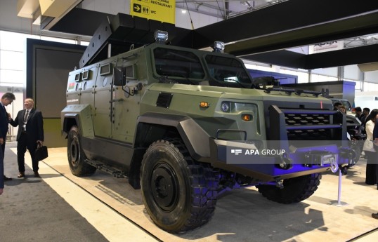 Azerbaijan-made ITX-15M personnel and weapons carriers showcased at ADEX-2026 - PHOTO 