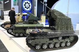 SİQR unmanned ground robot produced in Azerbaijan - PHOTO 