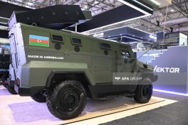 Azerbaijan-made ITX-15M personnel and weapons carriers showcased at ADEX-2026 - PHOTO 