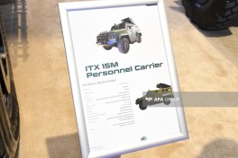 Azerbaijan-made ITX-15M personnel and weapons carriers showcased at ADEX-2026 - PHOTO 