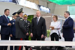President Ilham Aliyev visited ADEX 2026 and Securex Caspian exhibitions - UPDATED 